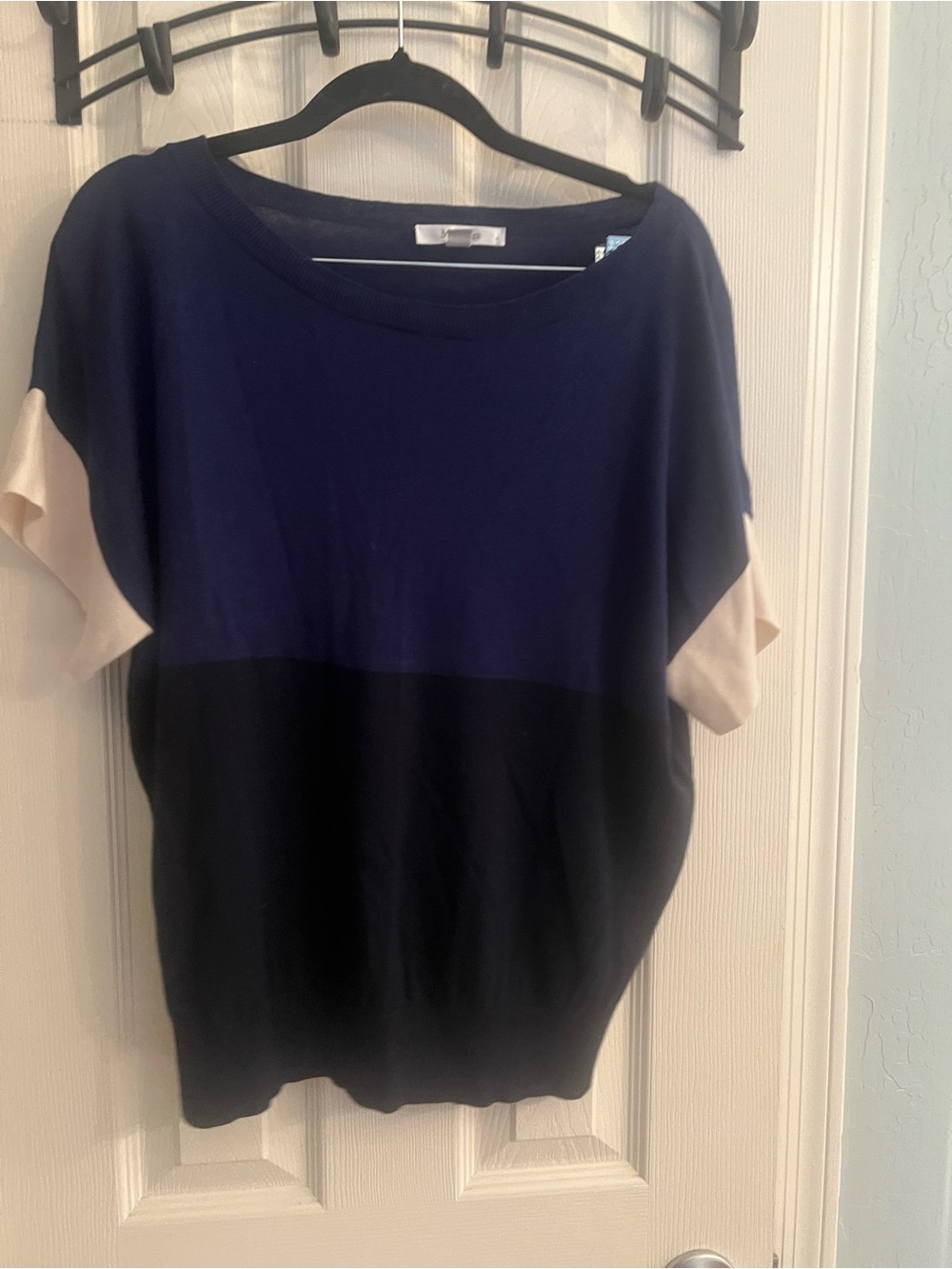 Max mara cashmere color block sweater large